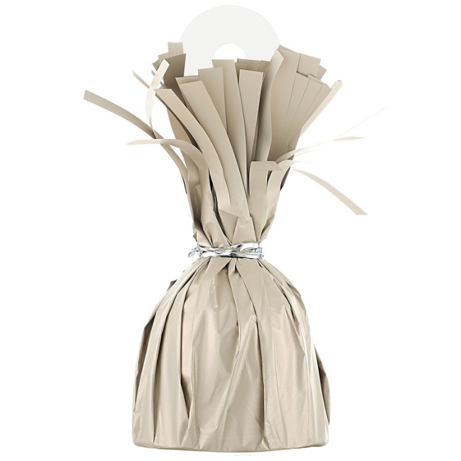 Грузик д/шара Конус бежевый 170гр