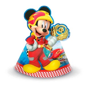 Колпаки "Микки Маус Гонщик" 6 шт.