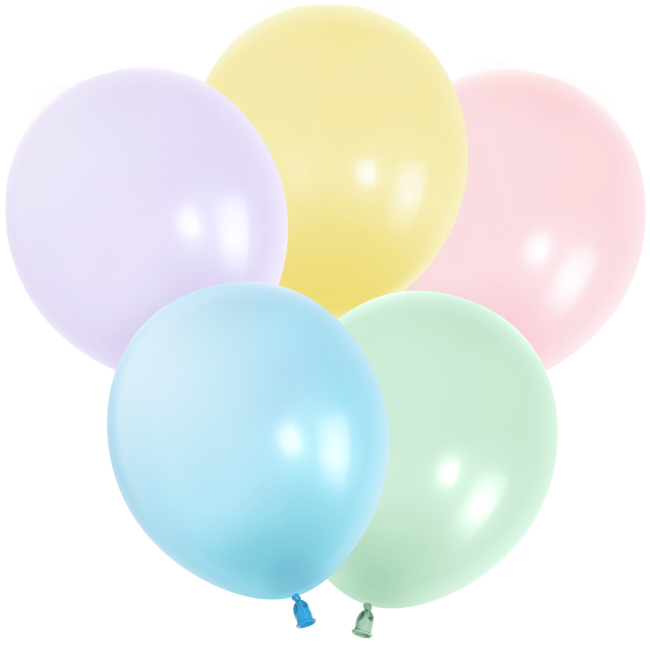 512 (12''/30 см) Ассорти, макарунс, 100 шт.