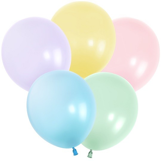 512 (12''/30 см) Ассорти, макарунс, 100 шт.