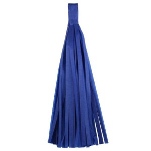 Гирлянда "Тассел" Синяя, листы, 35 см*12 см, 10 шт.