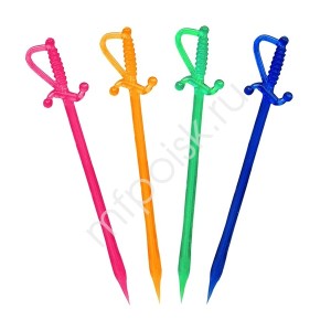 BA Шпажки для канапе, Мечи, 9 см, 30 шт BA Шпажки для канапе, Мечи, 9 см, 30 шт