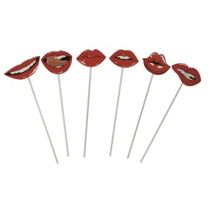 Y Набор для фотосессии Губы Гламур 6шт