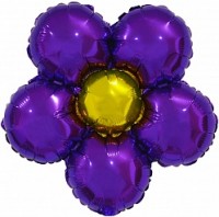 Fa (17''/43 см) Фигура, Цветок, Фиолетовый, 1 шт.