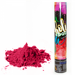 Пневмохлопушка (12''/30 см), Краска Холи, Фуше, 1 шт.