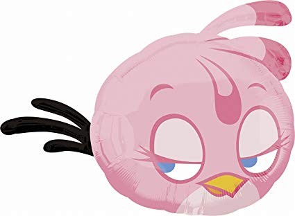 An (23''/57см) /Angry Birds Розовая, 1 шт.