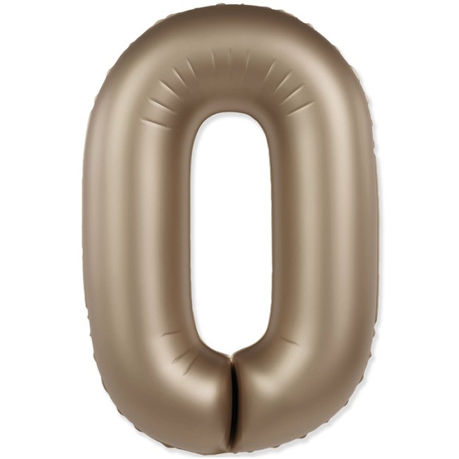 Fm (40''/102 см) Цифра, 0 SLIM Starlight Gold, 1 шт. в уп.