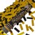 Хлопушка Бумфети Black&Gold 30см конфетти, 1 шт.