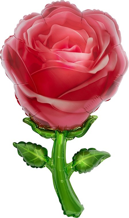 Fa (32''/81 см) Цветок, Роза, Красный, 1 шт. в уп.