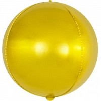 Fa (32"/81 см) 3D Сфера, Золото, 1 шт.
