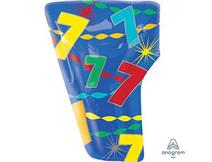 An (18''/45см) ЦИФРА 7 ФИГУРА Мульти