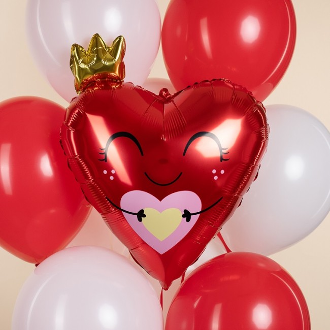 Fa (25''/64 см) Сердце, Влюбленные глазки, 1 шт. в уп.