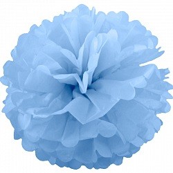 Помпон, Голубой (20''/51 см) 1 шт. Помпон, Голубой (20''/51 см) 1 шт.