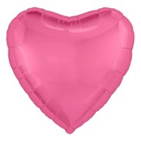 Ag (30"/76 см) Б/РИС Сердце, Розовый пион, 1 шт. в упак.