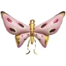 Вз (53"/134 см) ФИГУРА Бабочка розовая с усиками, 1 шт.