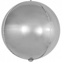 Fa (32"/81 см) 3D Сфера, Серебро, 1 шт.