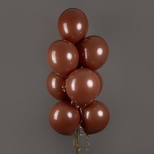 ДБ (12''/30 см) Махагон, пастель, 100 шт.