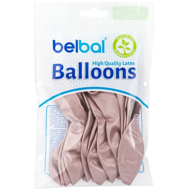 Bb (14''/35 см) /614 Хром Glossy Light Pink, 12 шт.