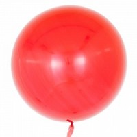 Fa (18''/46 см) Сфера 3D, Deco Bubble, Красный, матовый, Глянец, 1 шт.