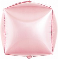 Fa 3D (22"/56 см) Куб, Нежно-Розовый, 1 шт.