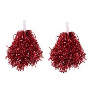 Помпоны Красные (37*30 см) 2 шт. Помпоны Красные (37*30 см) 2 шт.