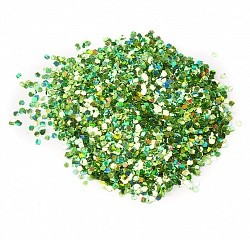 Конфетти Блестки, Салатовые, 17 гр.