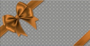 Конверты для денег, Бант, 10 шт.