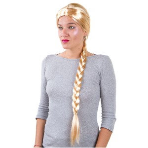 Парик карнавал Коса блонд 70см/G