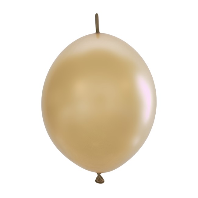 М (12''/30 см) /LINKING Металлик GOLD, 50 шт.
