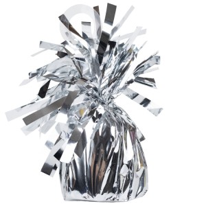 Грузик д/шара Конус серебряный 170гр/A.