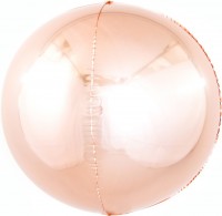 Fa (20''/51 см) Сфера 3D, Светло-розовый, 1 шт.