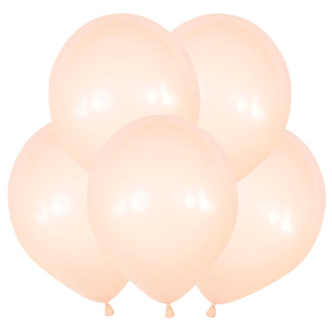 Вх (12"/30 см) Пастель, Телесный, Blush, 100 шт.