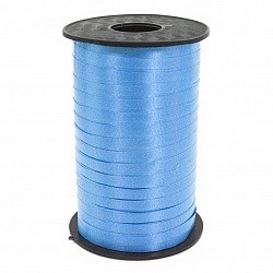 Лента (0,5 см*250 м) Синяя бирюза, Матовый, 1 шт.