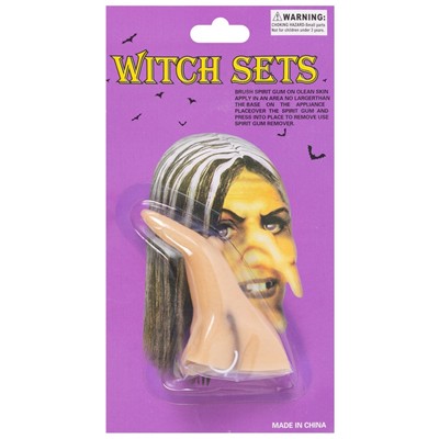 Нос ведьмы пластик/G