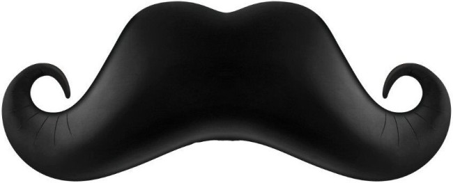 Fa (16''/41 см) Мини-фигура, Усы, Черный, 5 шт.