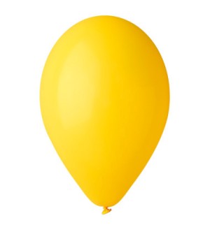 Gm (5''/13см) 02 Пастель Yellow, 100 шт.