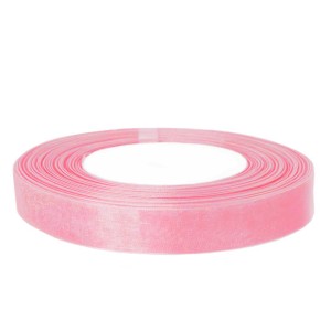 Лента органза (1,2 см*22,85 м) Розовое Золото, 1 шт.