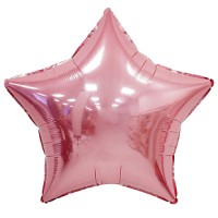 Вх (24"/60 см) Звезда Нежно-розовая, 1 шт.