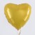 Gr (18''/46 см) Сердце, Сатин Banana Yellow, 1 шт.