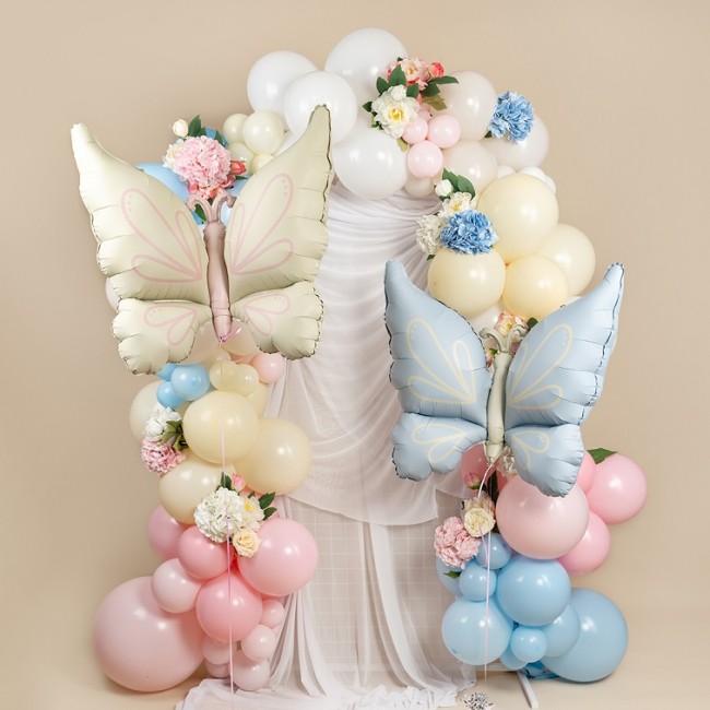 Fa (37''/94 см) Фигура, Нежная бабочка, Розовый, Сатин, 1 шт.