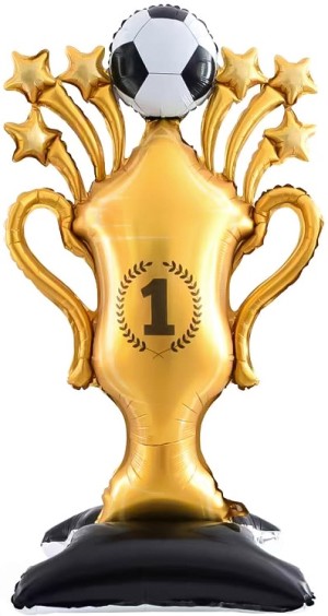 Fa 3D (59''/150 см) Фигура на подставке, Кубок Чемпиона, Футбольный мяч, 1 шт. в уп.