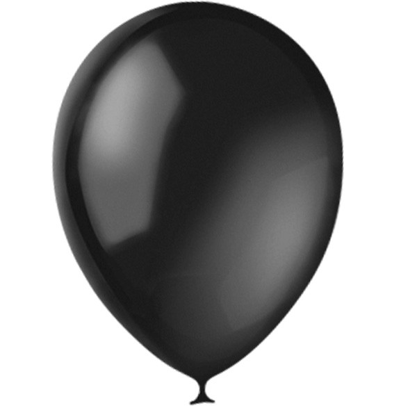 M (9''/23см) Декоратор BLACK 048, 100 шт.