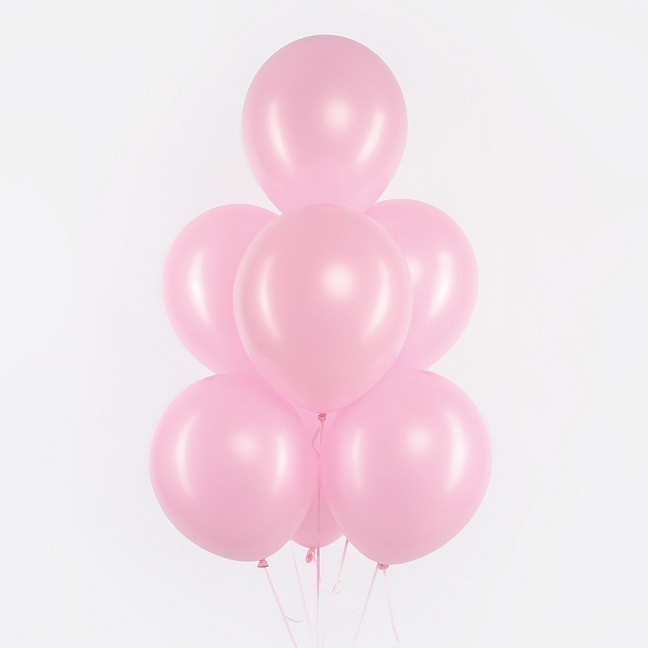 Дб (12''/30 см) Нежно-розовый, пастель, 100 шт.