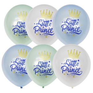 М (12''/30 см) /Перламутр (шелк) 1 ст. 2 цв. рис Little Prince, 25 шт