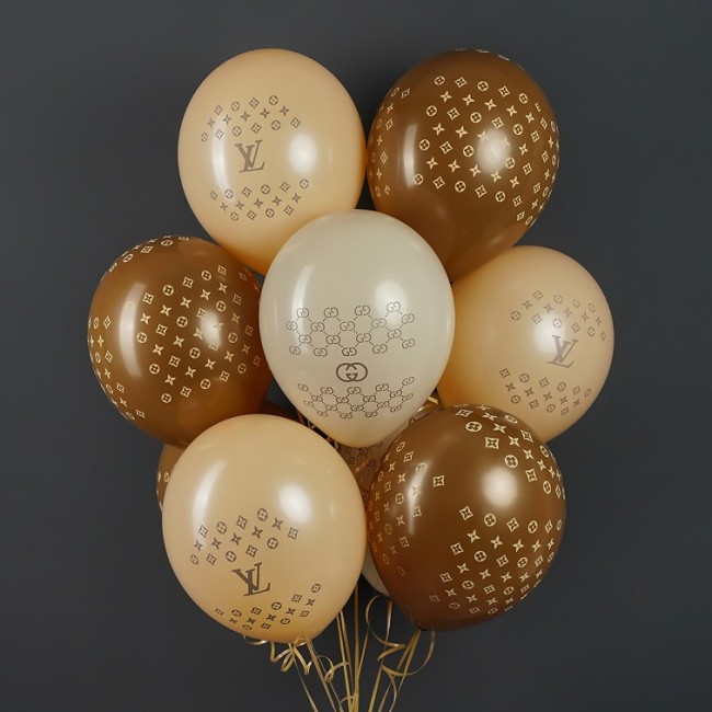 512 (12''/30 см) Вспоминая LV, Ассорти, пастель, 5 ст., 25 шт.