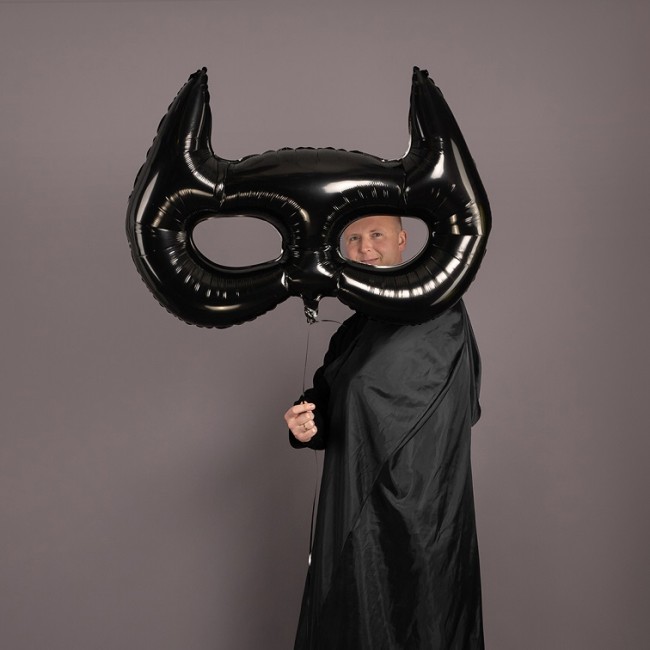 Fa (42''/107 см) Фигура, Маска, Черный, 1 шт.