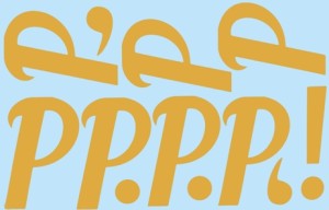 Наклейки буквы 10 см "Р" золото, 1 лист