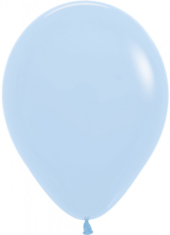 Sp (12"/30 см) Макарунс, Нежно-голубой (640), пастель, 50 шт.