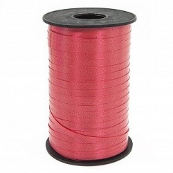 Лента (0,5 см*250 м) Красный, Матовый, 1 шт.