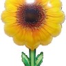 Fa (29"/74 см) Цветок, Подсолнух, Желтый, 1 шт.